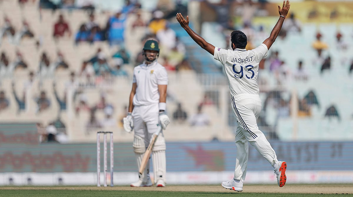 پہلا ٹیسٹ: جنوبی افریقہ کی نصف ٹیم 120 رنز پر پویلین لوٹی، بمراہ اور کلدیپ کا جلوہ