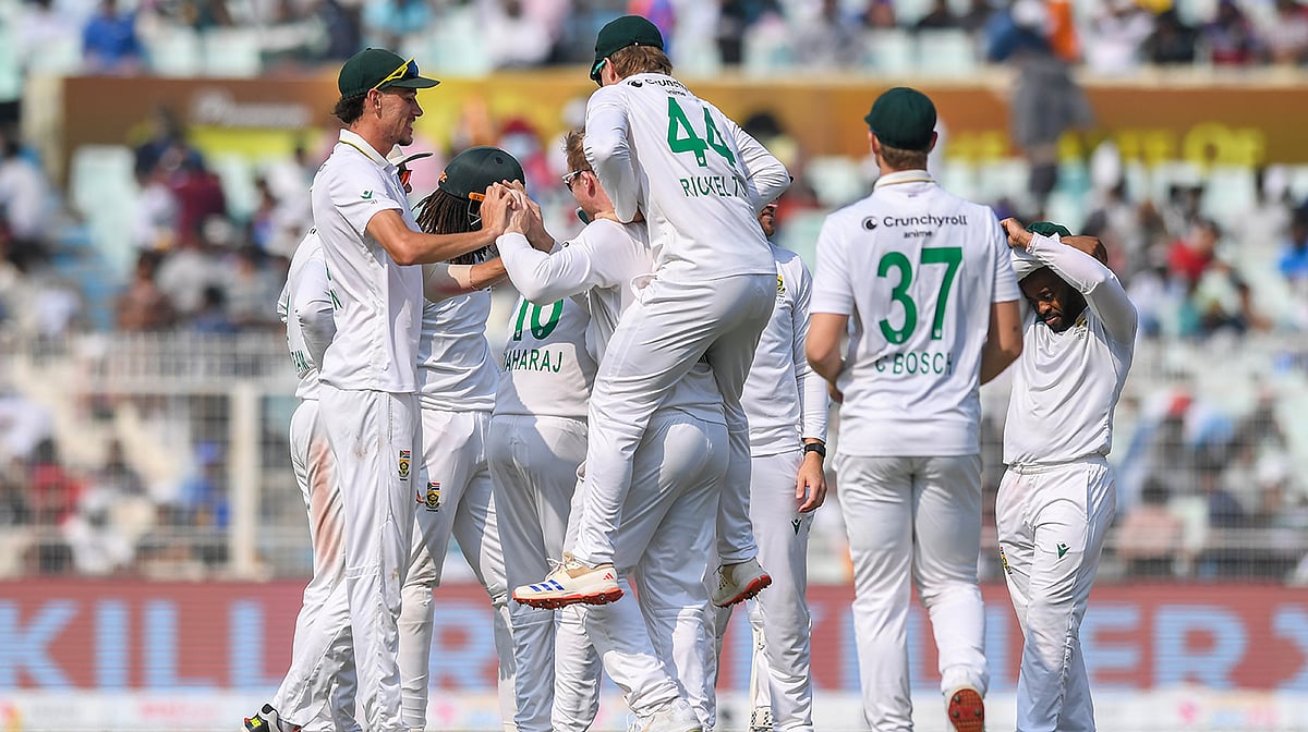 کولکاتا ٹیسٹ: لو اسکور میچ میں ہندوستان 30 رنز سے ہارا، جنوبی افریقہ کو 1-0 کی برتری حاصل