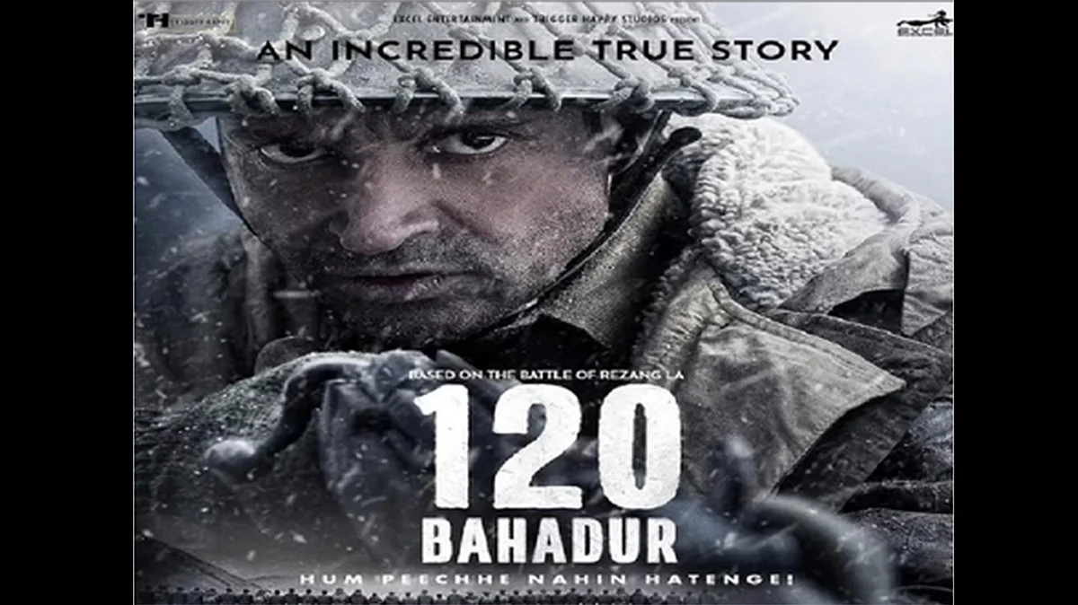 <div class="paragraphs"><p>120 بہادر کا پوسٹر / آئی اے این ایس</p></div>