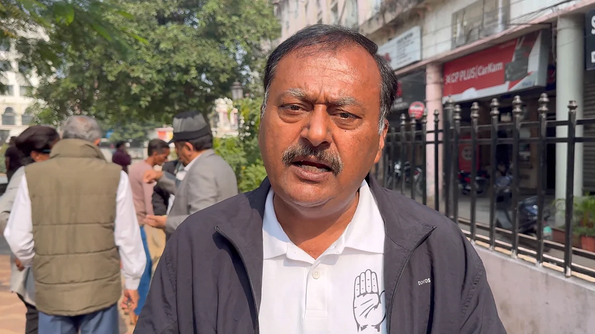 <div class="paragraphs"><p>کانگریس ترجمان سریندر راجپوت (ویڈیو گریب)</p></div>