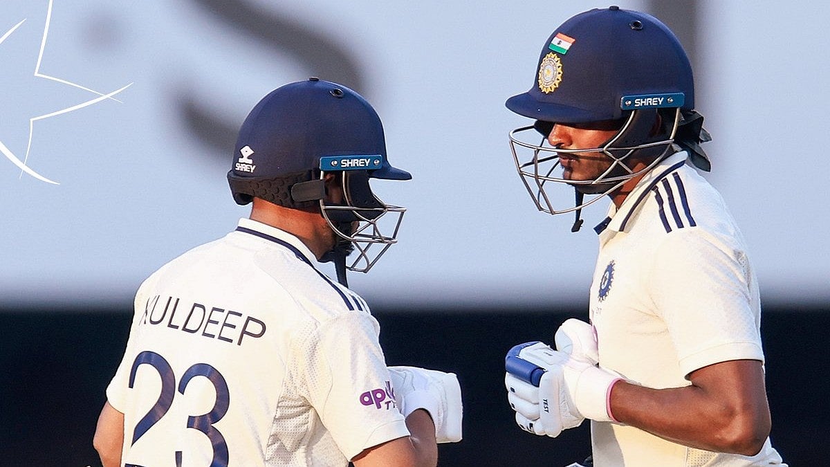 <div class="paragraphs"><p>کلدیپ یادو اور سائی سدرشن، تصویر @BCCI</p></div>