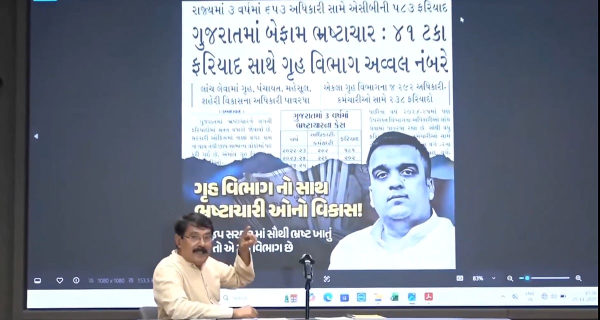 ’گجرات میں نشیلی اشیا اور شراب کی اسمگلنگ کو بی جے پی کا تحفظ حاصل‘، کانگریس نے حقائق رکھے سامنے