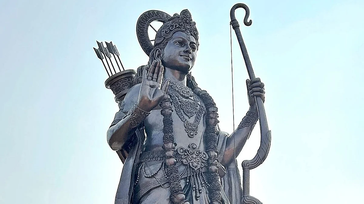 <div class="paragraphs"><p>گوا میں تیار بھگوان رام کی نئی مورتی، تصویر ’ایکس‘&nbsp;<a href="https://x.com/BJP4Goa">@BJP4Goa</a></p></div>