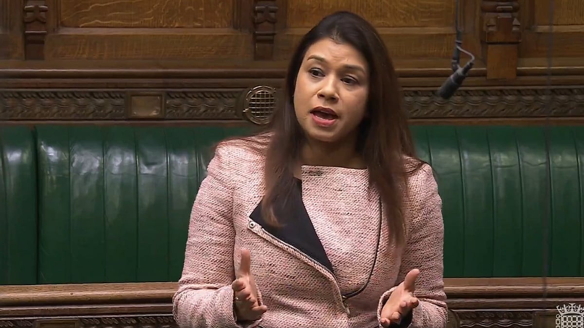 <div class="paragraphs"><p>برطانوی رکن پارلیمنٹ ٹیولپ صدیق، (ویڈیو گریب)</p></div>