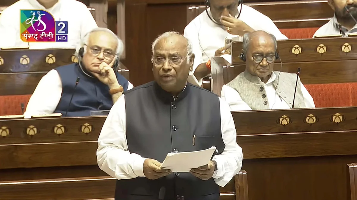 <div class="paragraphs"><p>ملکارجن کھڑگے / ویڈیو گریب</p></div>