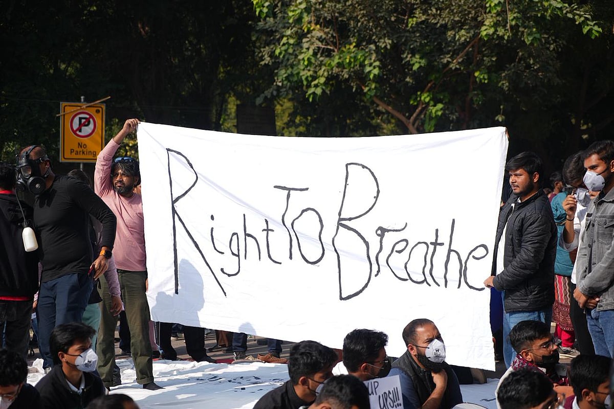 زہریلی ہوا کے خلاف جنتر منتر پر ’کلچرل احتجاجی مظاہرہ‘، موسیقی اور فن سے حکومت کو بیدار کرنے کی کوشش