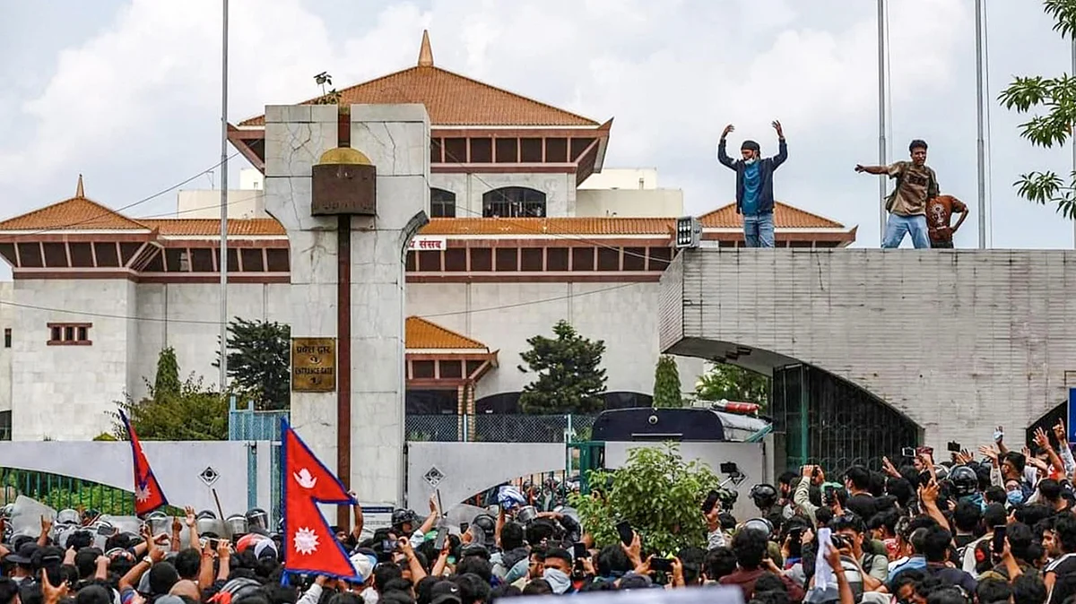 <div class="paragraphs"><p>نیپال میں جین-زی تشدد کی فائل تصویر / آئی اے این ایس</p></div>