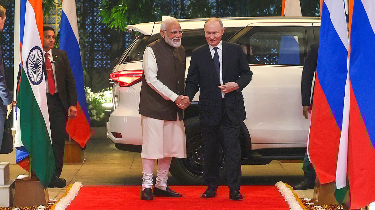 پوتن کے دورے کے سبب راجدھانی دہلی میں سخت ٹریفک پلان، کئی اہم راستے بند