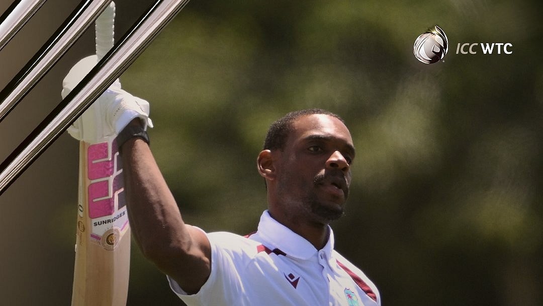 جسٹن گریوس کی تاریخی ڈبل سنچری نے نیوزی لینڈ کو کرائسٹ چرچ ٹیسٹ میں جیت سے کیا محروم