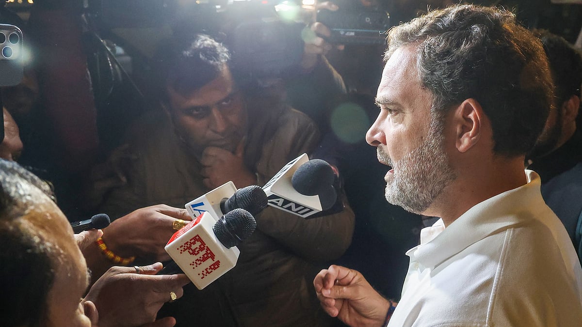 راہل گاندھی نے وزیر اعظم  مودی اور امت شاہ سے ملاقات  کے دوران اپنی بات رکھی