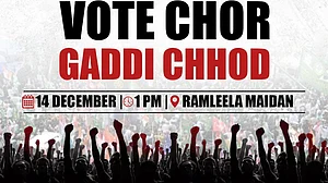 دہلی چلو، جمہوریت بچاؤ: ’راہل گاندھی الیکشن کمیشن سے شکایت کرتے ہیں تو ان سے حلف نامہ طلب کیا جاتا ہے‘