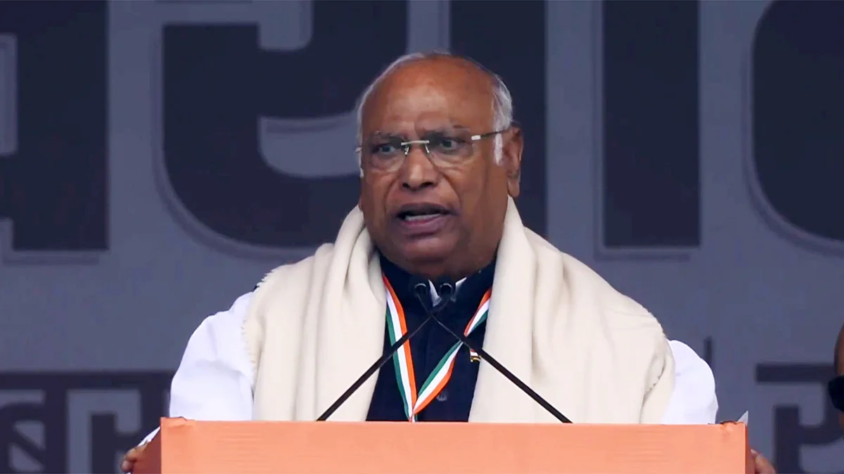 <div class="paragraphs"><p>ملکارجن کھڑگے / ویڈیو گریب</p></div>