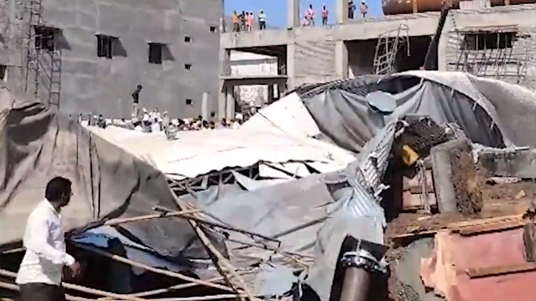 ناگپور واقع ایک کمپنی میں پیش آیا دردناک حادثہ، واٹر ٹینک ٹاور گرنے سے 3 افراد ہلاک، کئی مزدوروں کی حالت نازک