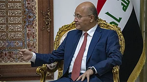 <div class="paragraphs"><p>سابق عراقی صدر برہام صالح</p></div>