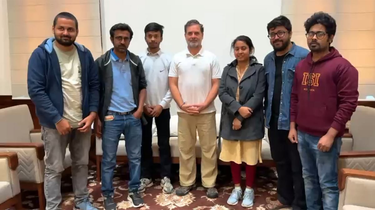 انڈین اسٹیٹسٹیکل انسٹی ٹیوٹ میں ادارہ جاتی مداخلت سے تعلیمی آزادی خطرے میں: راہل گاندھی