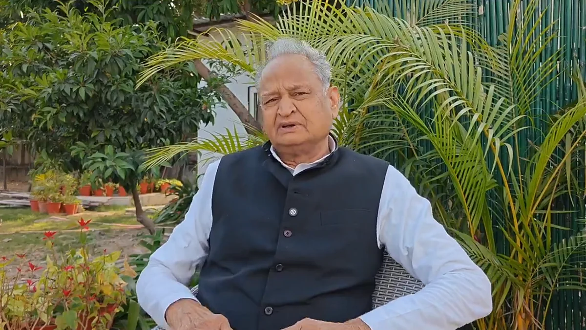 <div class="paragraphs"><p>اشوک گہلوت، ویڈیو گریب</p></div>