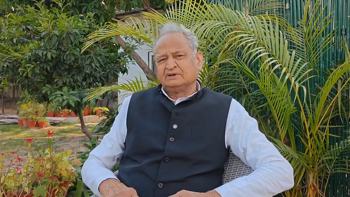 <div class="paragraphs"><p>اشوک گہلوت، ویڈیو گریب</p></div>