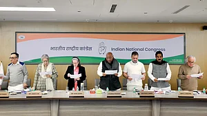 کانگریس مجلس عاملہ کی میٹنگ میں منریگا اور مزدوروں کے حقوق کی حفاظت کا اٹھایا گیا حلف، دیکھیں تصویری جھلکیاں