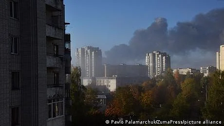 روس کی جانب سے یوکرین پر فضائی حملوں کا نیا سلسلہ شروع