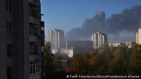 روس کی جانب سے یوکرین پر فضائی حملوں کا نیا سلسلہ شروع