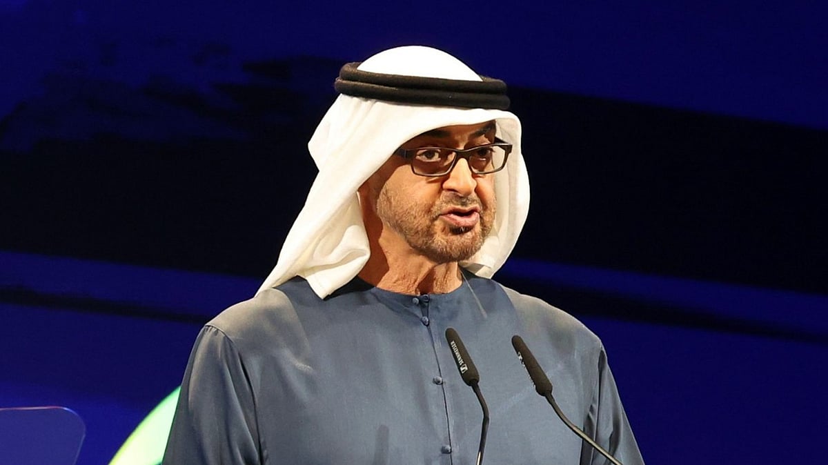 پاکستانی وزیر اعظم شہباز شریف اور یو اے ای کے صدر شیخ محمد بن زاید النہیان کی ملاقات