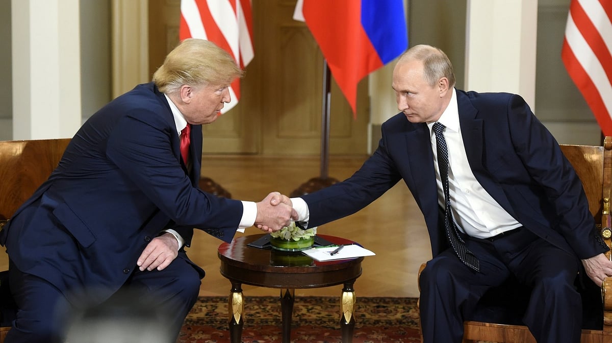 زیلنسکی سے ملاقات سے پہلے ٹرمپ نے پوتن سے فون پر بات کی