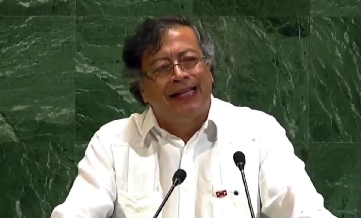 <div class="paragraphs"><p>کولمبیا کے صدر گستاوو پیٹرو، ویڈیو گریب</p></div>