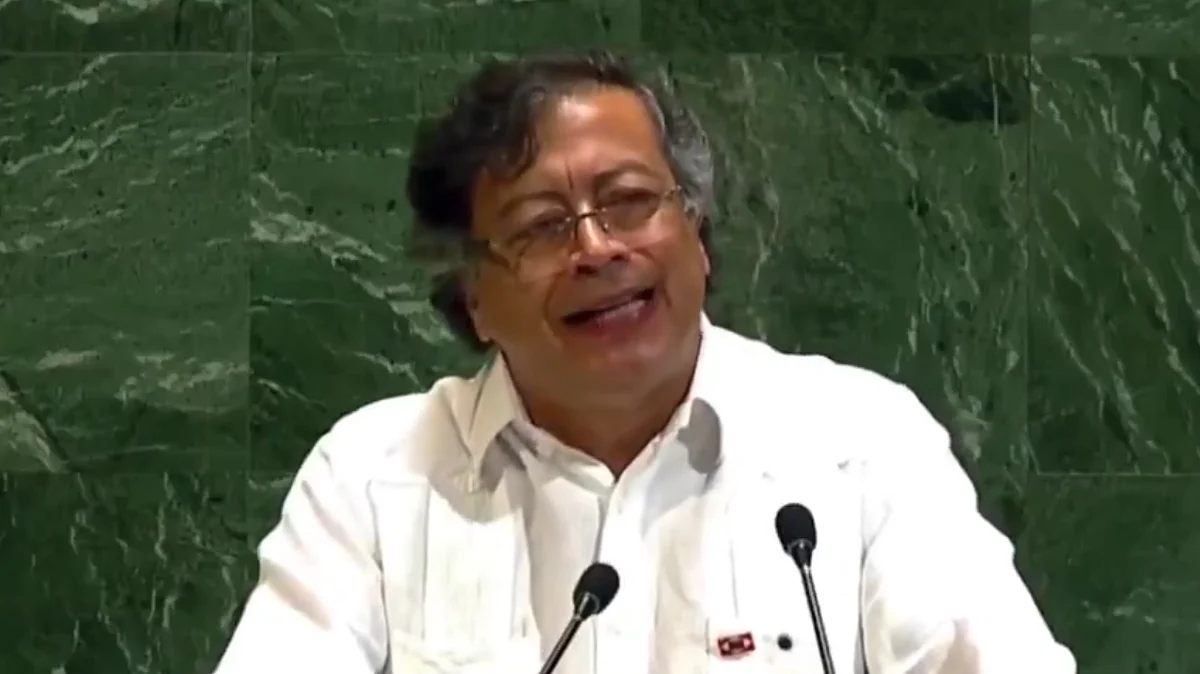 <div class="paragraphs"><p>کولمبیا کے صدر گستاوو پیٹرو، ویڈیو گریب</p></div>