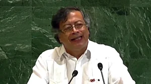 <div class="paragraphs"><p>کولمبیا کے صدر گستاوو پیٹرو، ویڈیو گریب</p></div>