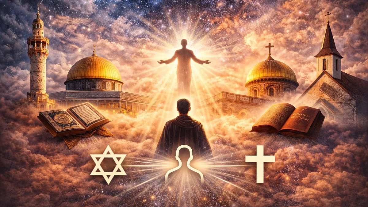 ایک خدا، ایک انسان، ایک دین... ایف اے مجیب