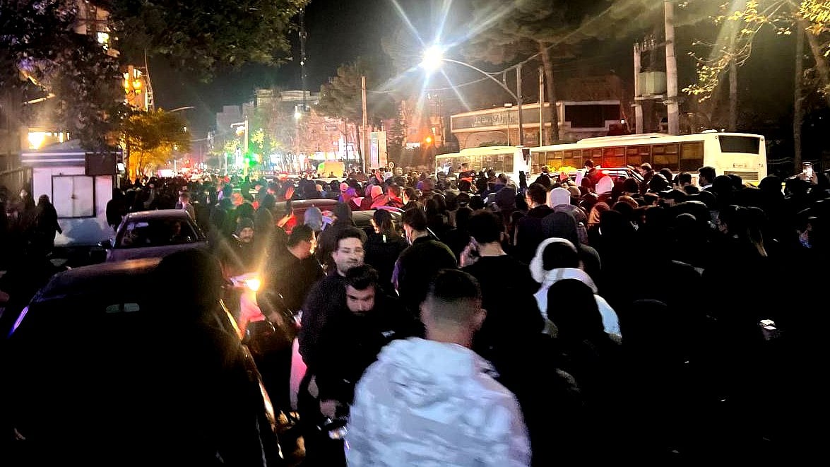 <div class="paragraphs"><p>ایران میں احتجاجی مظاہرہ کی فائل تصویر، سوشل میڈیا</p></div>