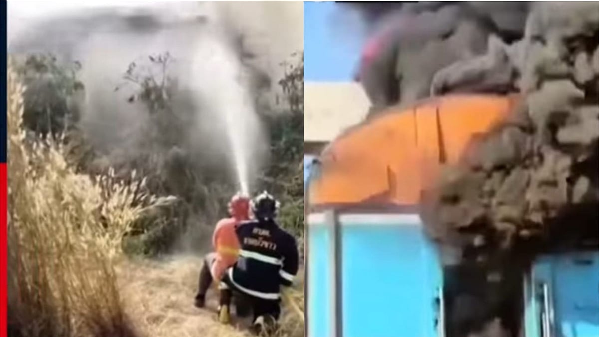 تھائی لینڈ میں بھیانک حادثہ، کرین گرنے کے بعد پٹری سے اُتری ٹرین، 22 لوگوں کی موت، 79 زخمی