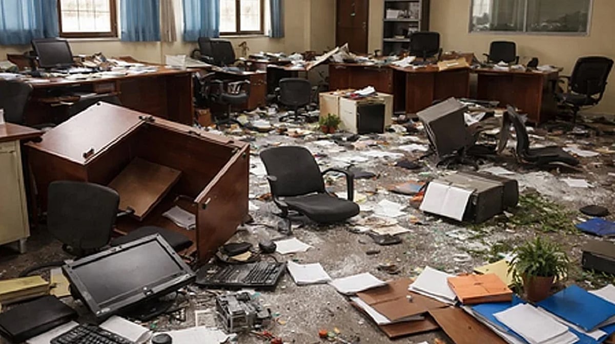 مغربی بنگال: ایس آئی آر کے خلاف احتجاج، بی ڈی او دفتر میں توڑ پھوڑ اور آگ زنی، سماعت کے لیے بلائے گئے افراد کا شدید ردعمل