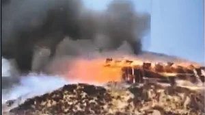 دہرادون کے تیونی جنگلات میں لگی بھیانک آگ، سیب کے باغات جل کر راکھ