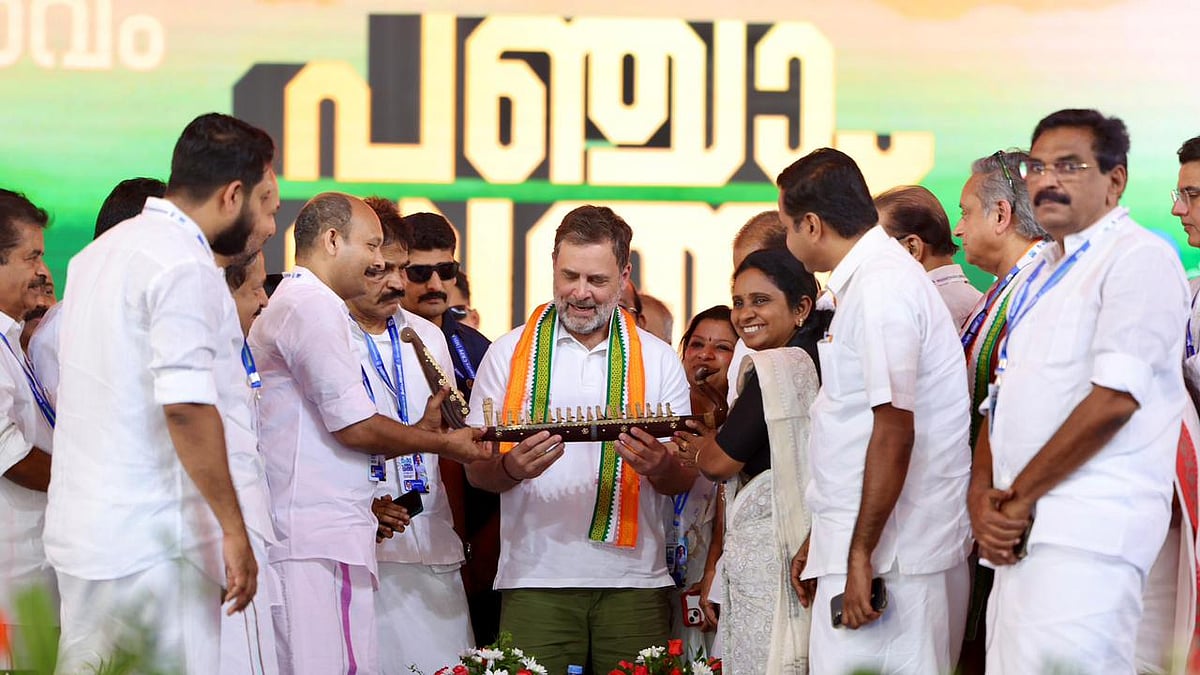 <div class="paragraphs"><p>کیرالہ میں ایک تقریب کے دوران راہل گاندھی، تصویر ’ایکس‘ @INCIndia</p></div>