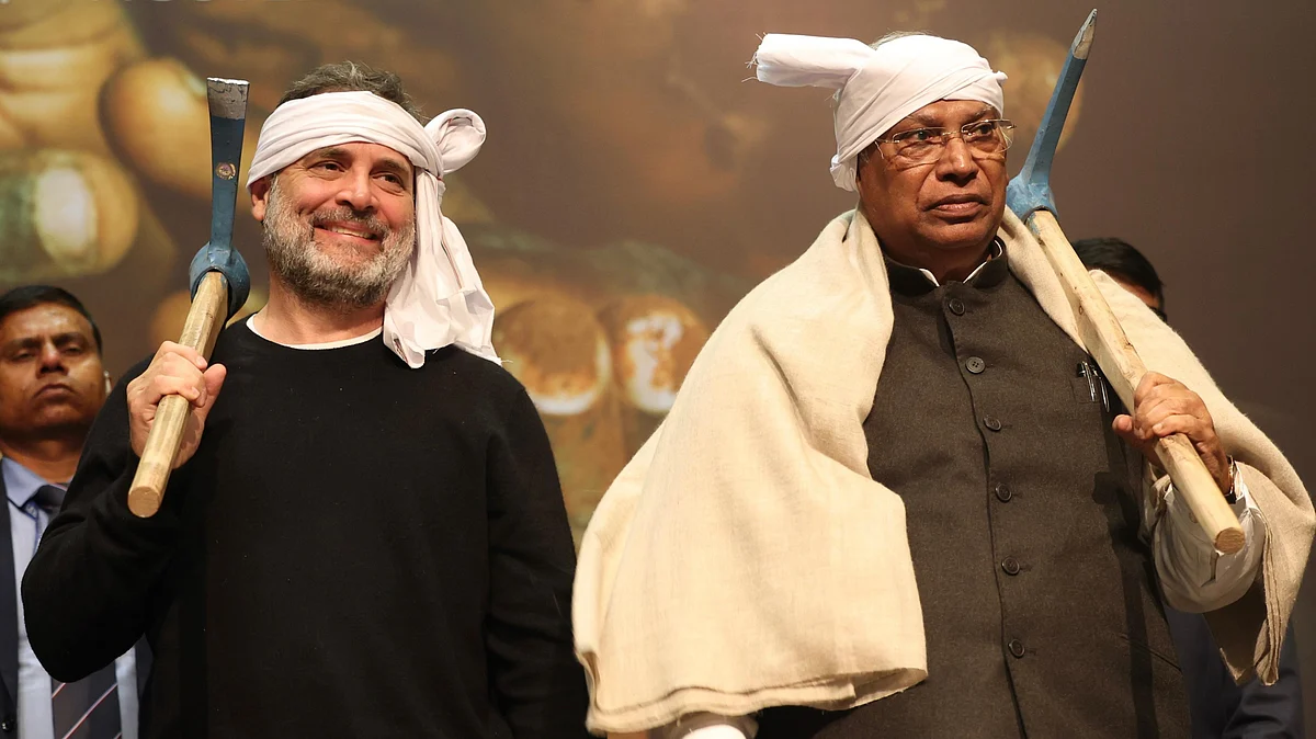 <div class="paragraphs"><p>کانگریس صدر کھڑگے اور راہل گاندھی، تصویر ’ایکس‘ @INCIndia</p></div>