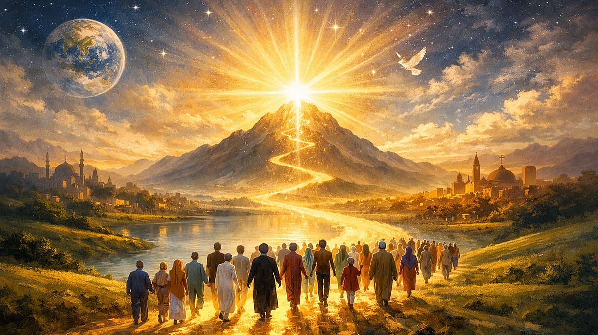 ایک خدا، ایک انسانیت، ایک ہدایت...ایف اے مجیب