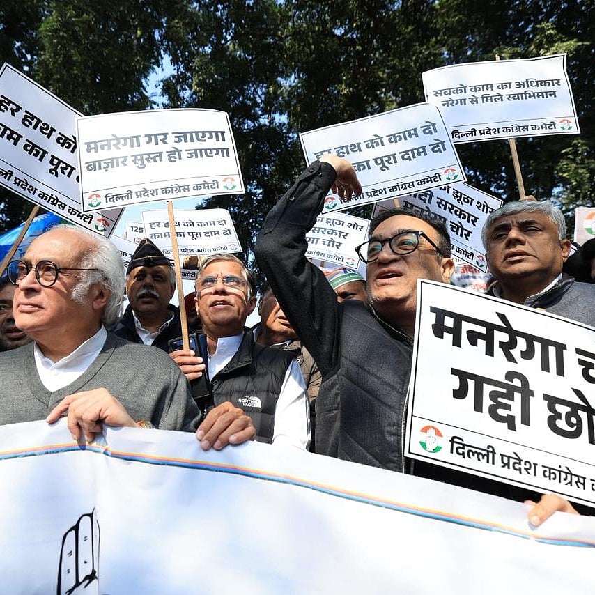 ’125 دن کا جھوٹا شور، مودی حکومت منریگا چور‘، منریگا کو بچانے کے لیے کانگریس کی ملک گیر مہم جاری