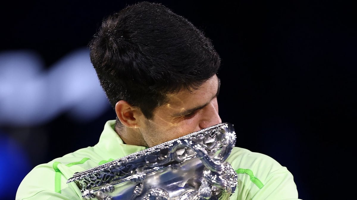 جوکووچ کو ہرا کر الکاریز نے رقم کی تاریخ، ’کیریئر گرینڈ سلیم‘ مکمل کرنے والے دنیا کے کم عمر ترین کھلاڑی