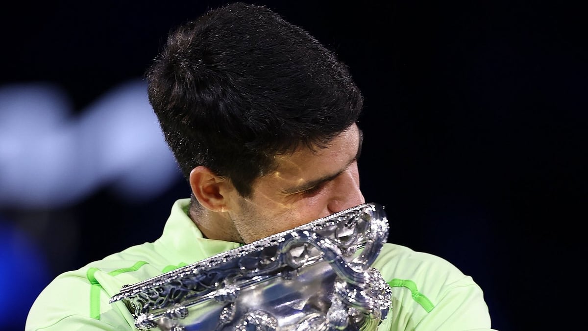 <div class="paragraphs"><p>کارلوس الکاریز، تصویر سوشل میڈیا، بشکریہ&nbsp;@carlosalcaraz</p></div>