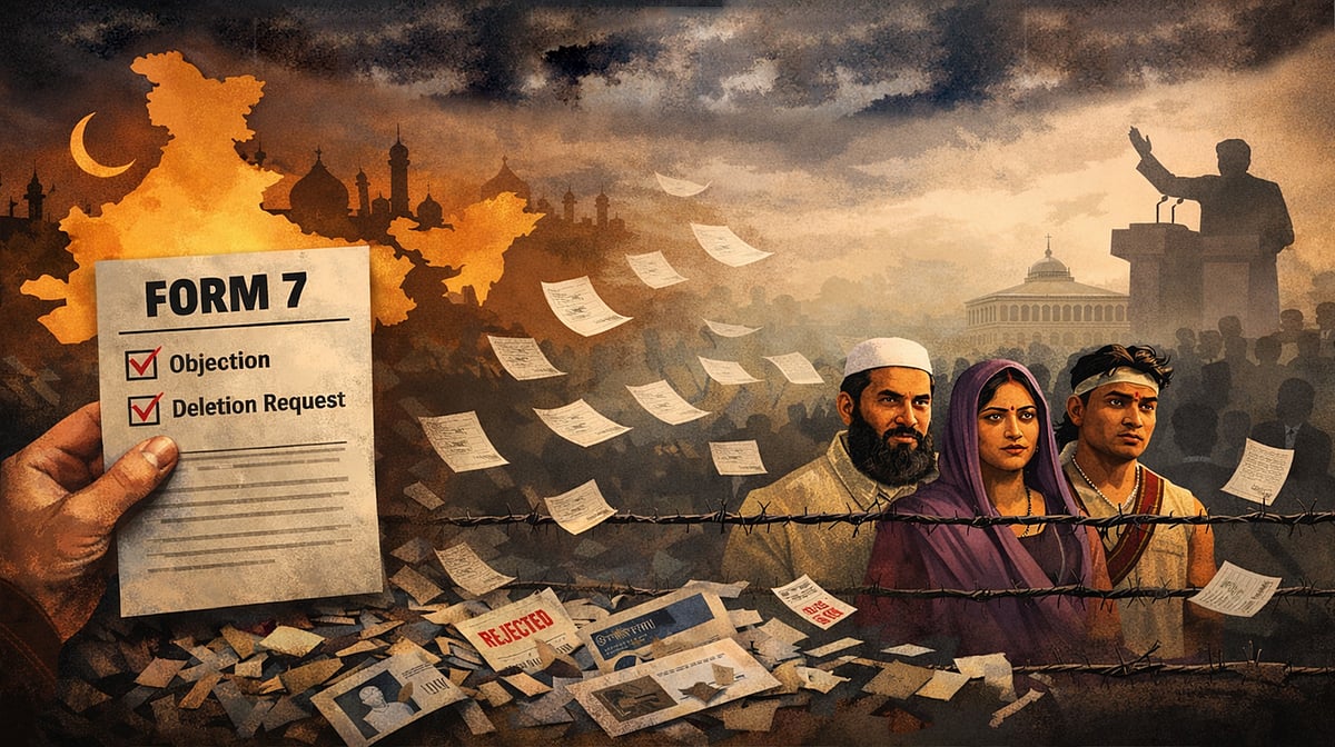 کیا فارم 7 ووٹروں کو بے دخل کرنے کا نیا ہتھیار ہے؟