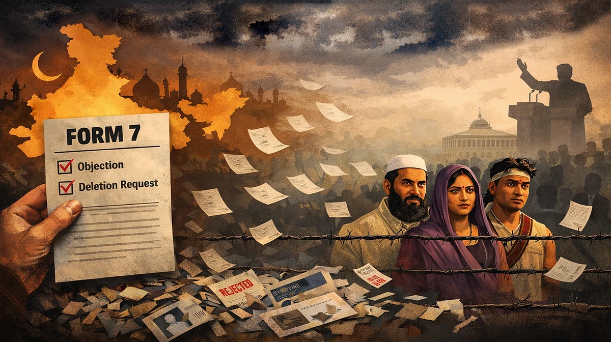 کیا فارم 7 ووٹروں کو بے دخل کرنے کا نیا ہتھیار ہے؟