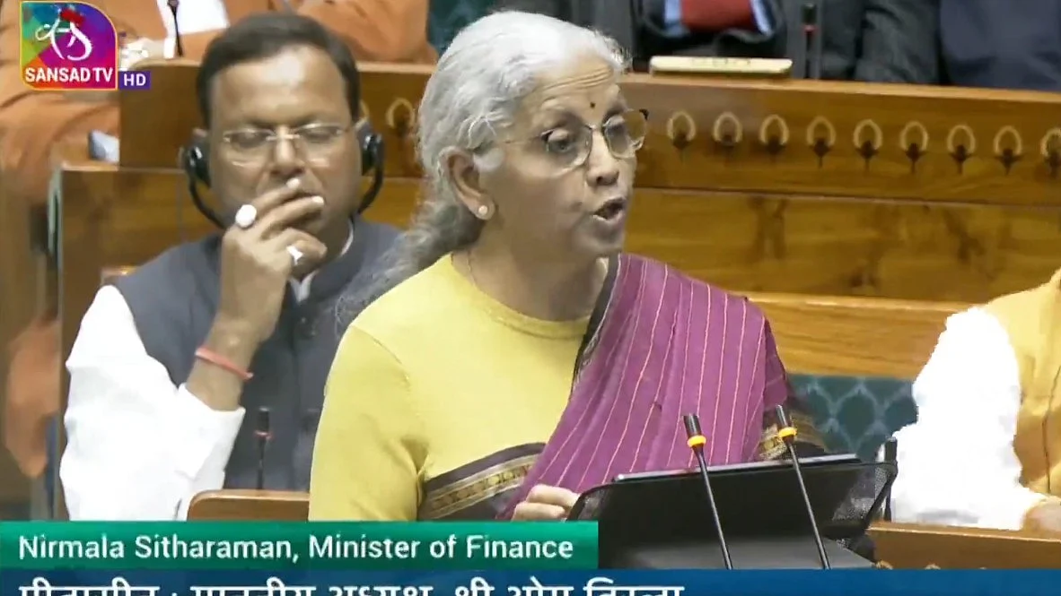 <div class="paragraphs"><p>وزیر خزانہ نرملا سیتا رمن (ویڈیو گریب)</p></div>