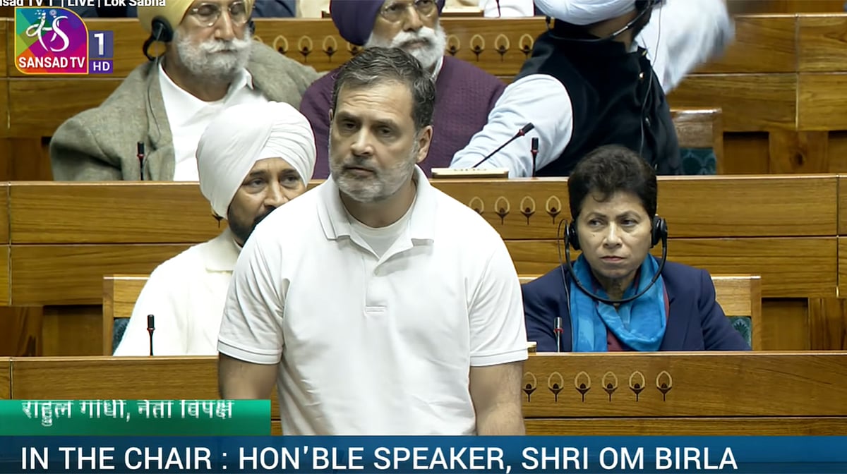 لوک سبھا میں راہل گاندھی کے خطاب پر ہنگامہ، کانگریس کا الزام- ’حکومت ایک اقتباس سے خوف زدہ ہے‘