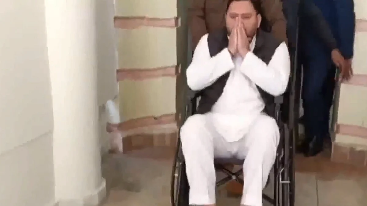 <div class="paragraphs"><p>تیجسوی یاد (ویڈیو گریب)</p></div>