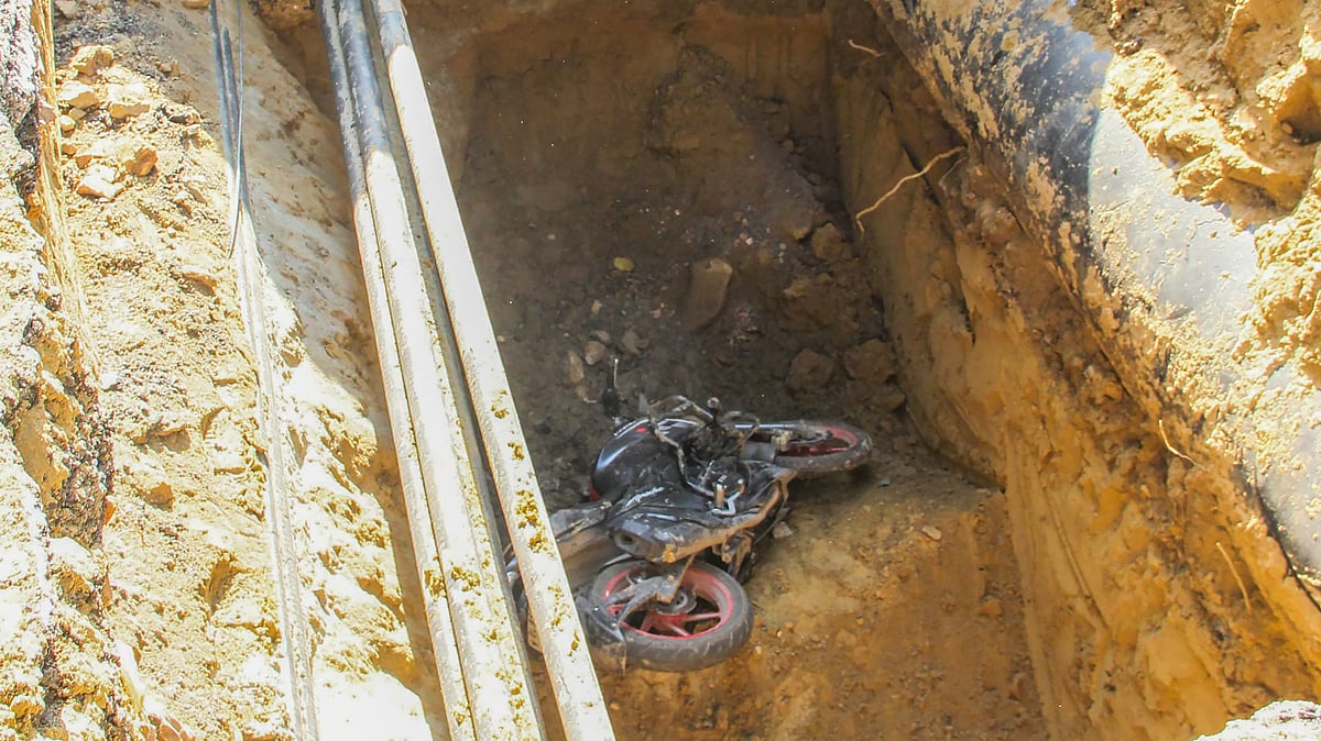 دہلی کے جنک پوری علاقے کے بعد روہنی میں کھلے نالے میں گرنے سے نوجوان کی موت