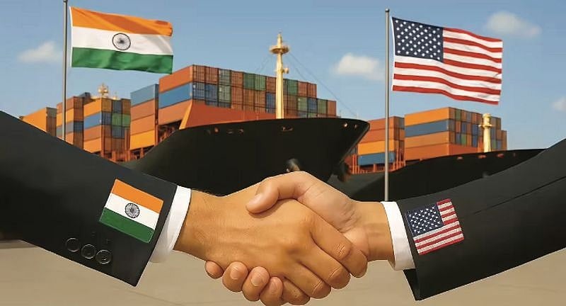 <div class="paragraphs"><p>ہند-امریکہ تجارتی معاہدہ، تصویر اے آئی</p></div>