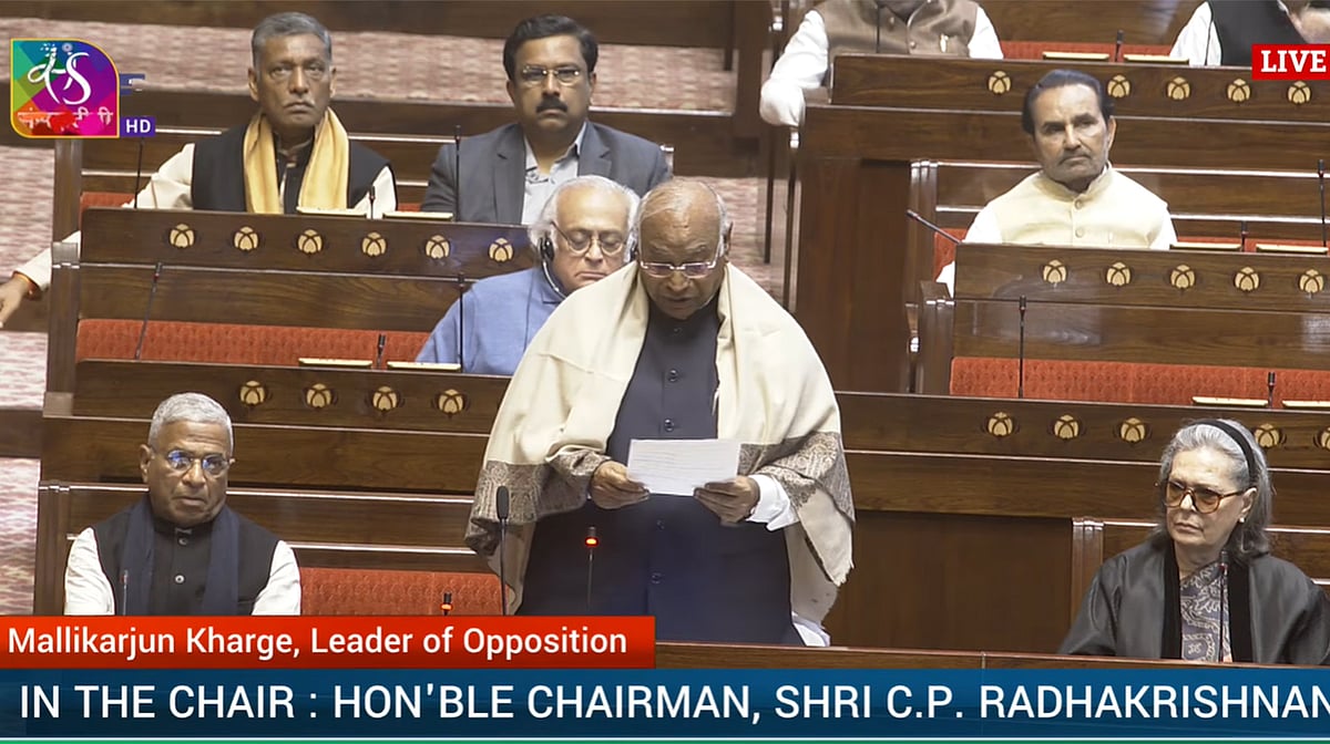 اوڈیشہ میں دلت خاتون کے ساتھ ذات پات کی تفریق، کھڑگے کا راجیہ سبھا میں سخت احتجاج