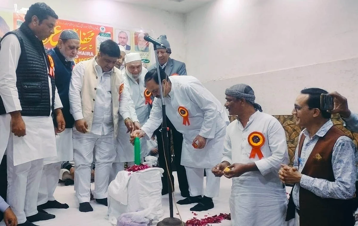 اُردو زبان و ادب کو فروغ دینے کے لیے جعفر آباد میں محفل مشاعرہ کا شاندار انعقاد