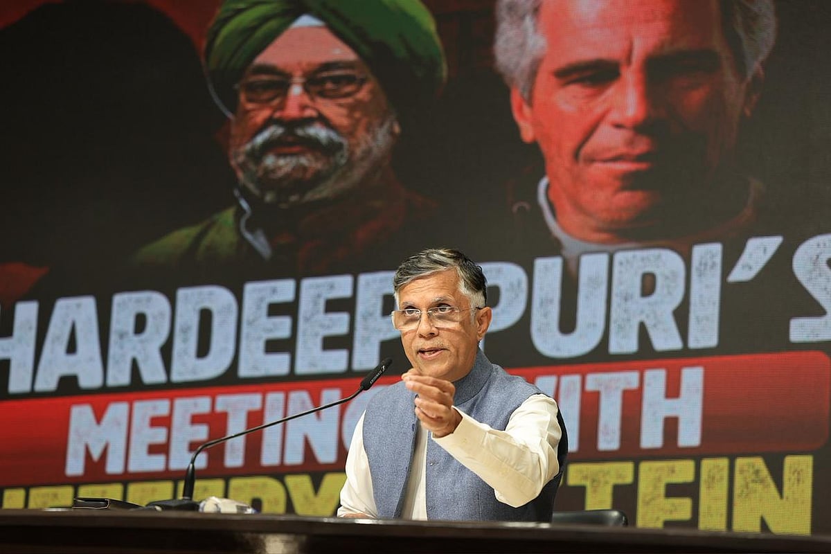 ’بدنام زمانہ ایپسٹین کے ساتھ مرکزی وزیر ہردیپ پوری کے تھے گہرے روابط‘، کانگریس کے نئے انکشافات سے سیاسی ہلچل بڑھی